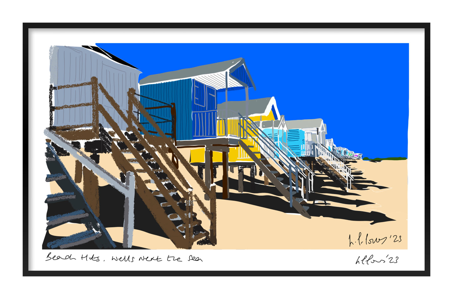 Beach Huts, Wells next the sea