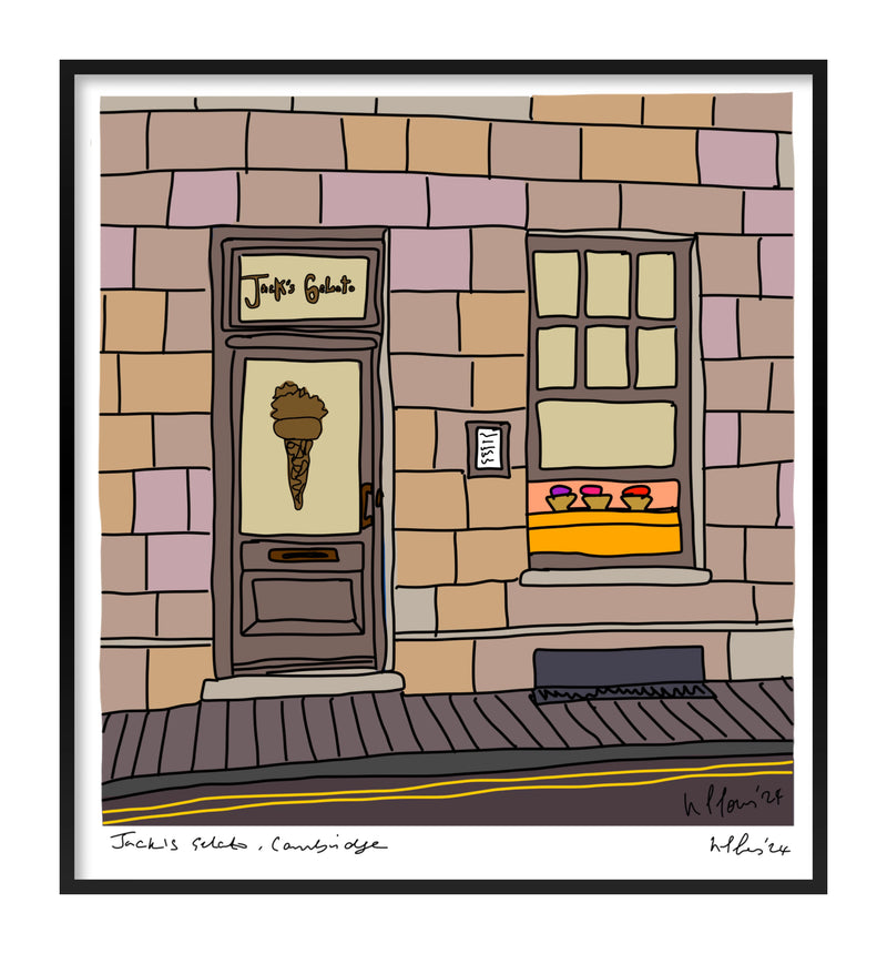 Jacks Gelato, Cambridge
