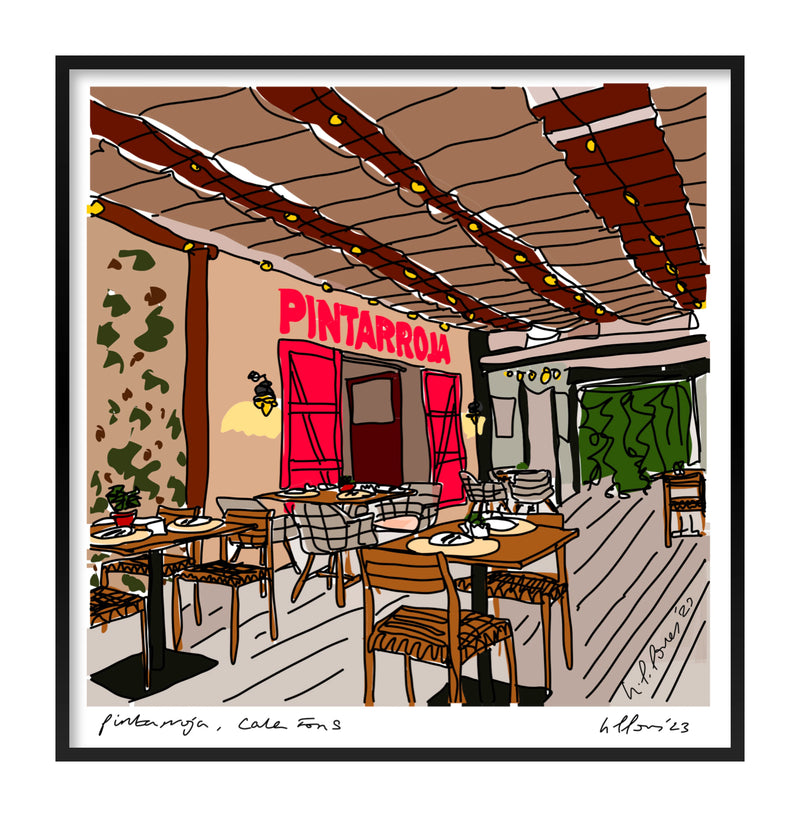 Pintarroja, Cala Fons