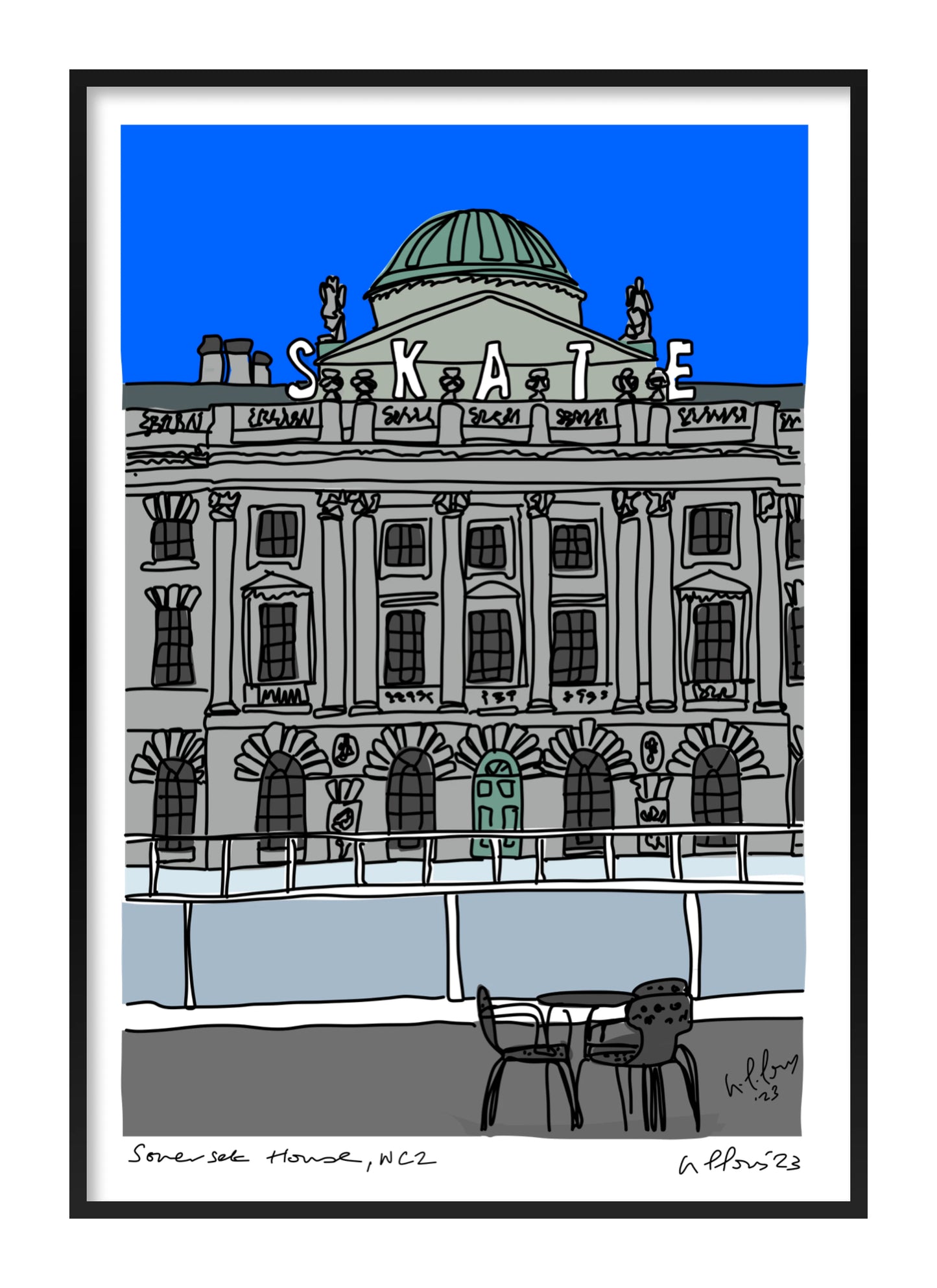 Somerset house, WC2