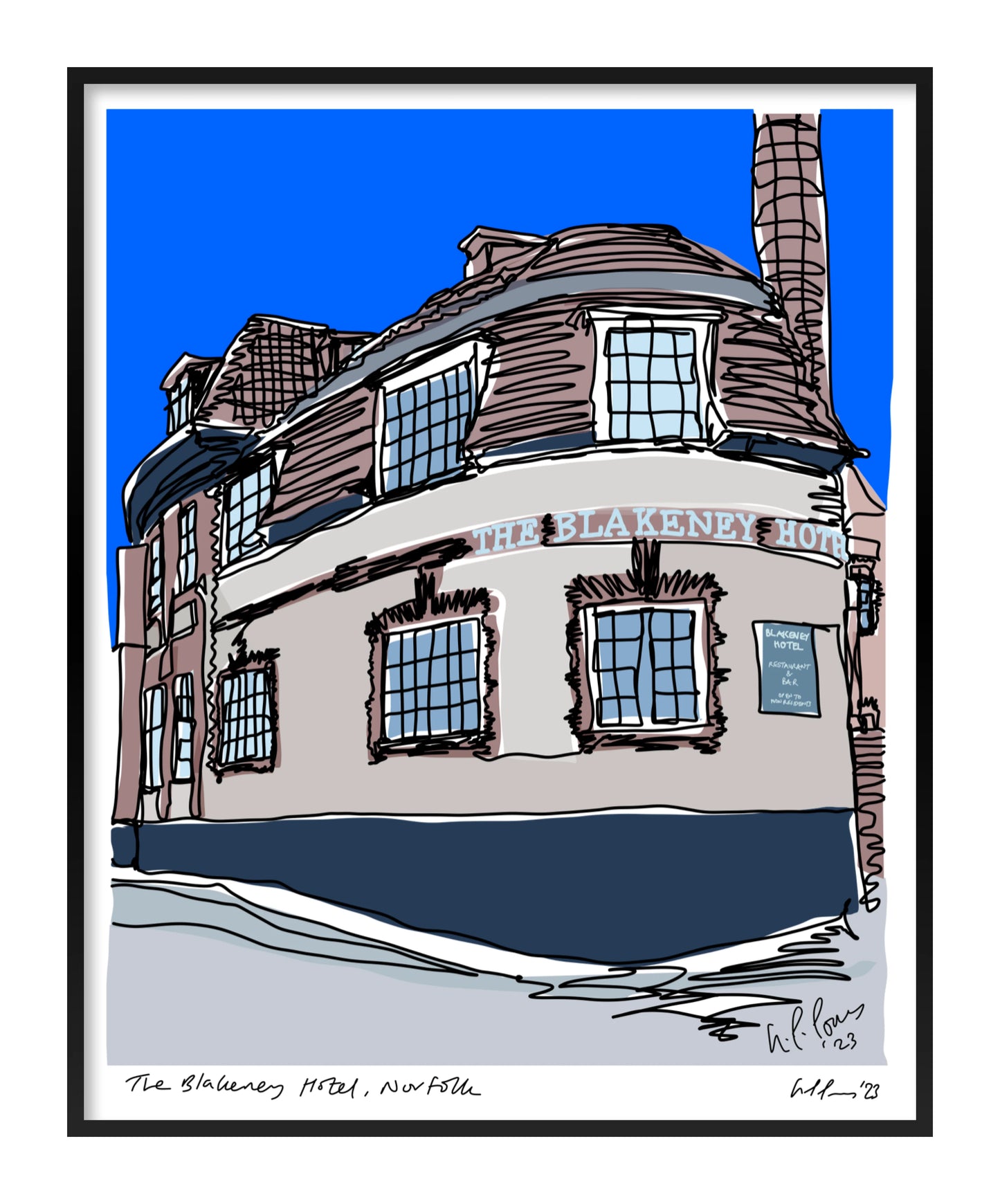 The Blakeney hotel, Norfolk