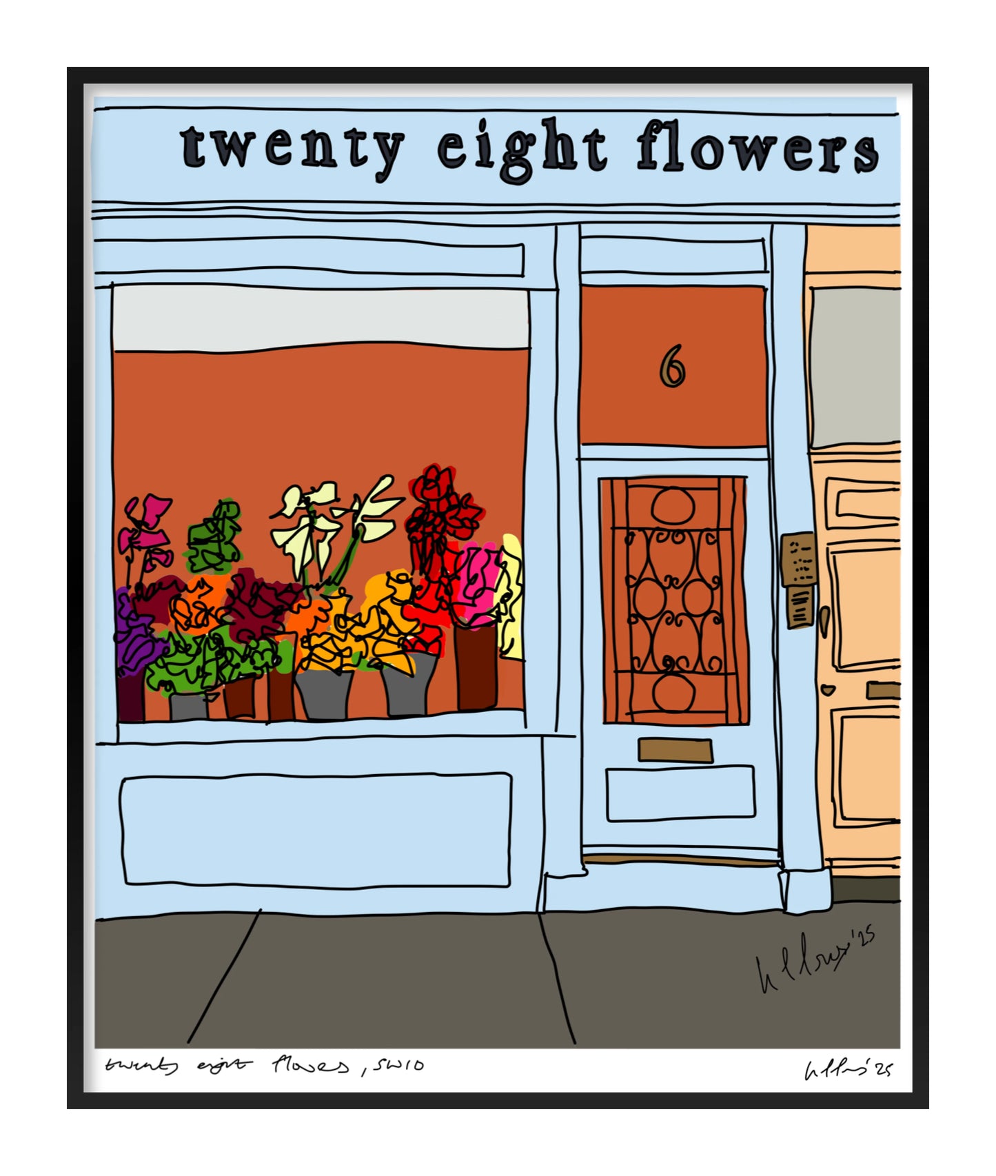 Twenty Eight Flowers, SW10