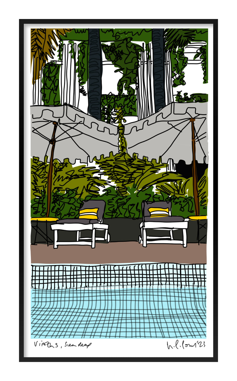 Viroth's Poolside, Siem Reap