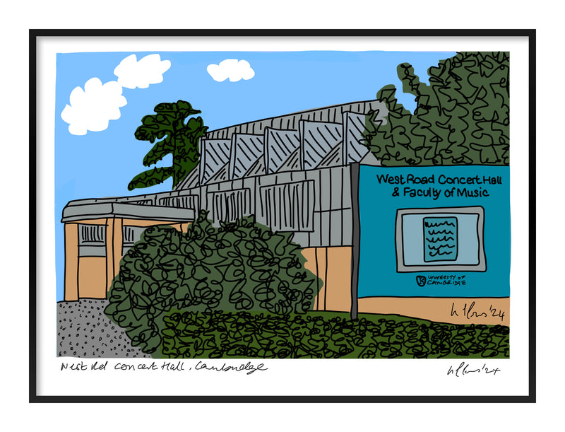 West rd concert hall, Cambridge