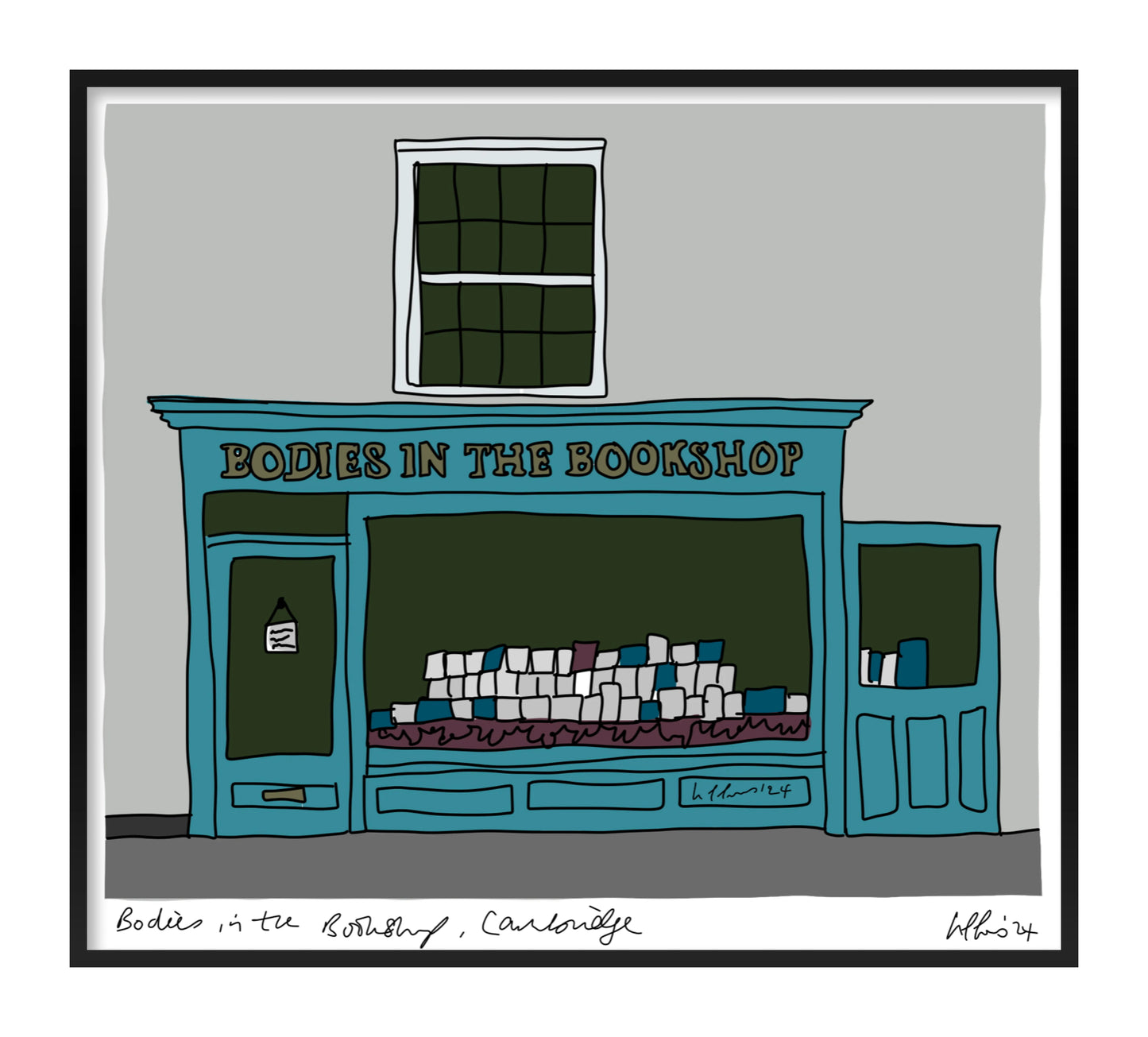 Bodies in the Bookshop, Cambridge