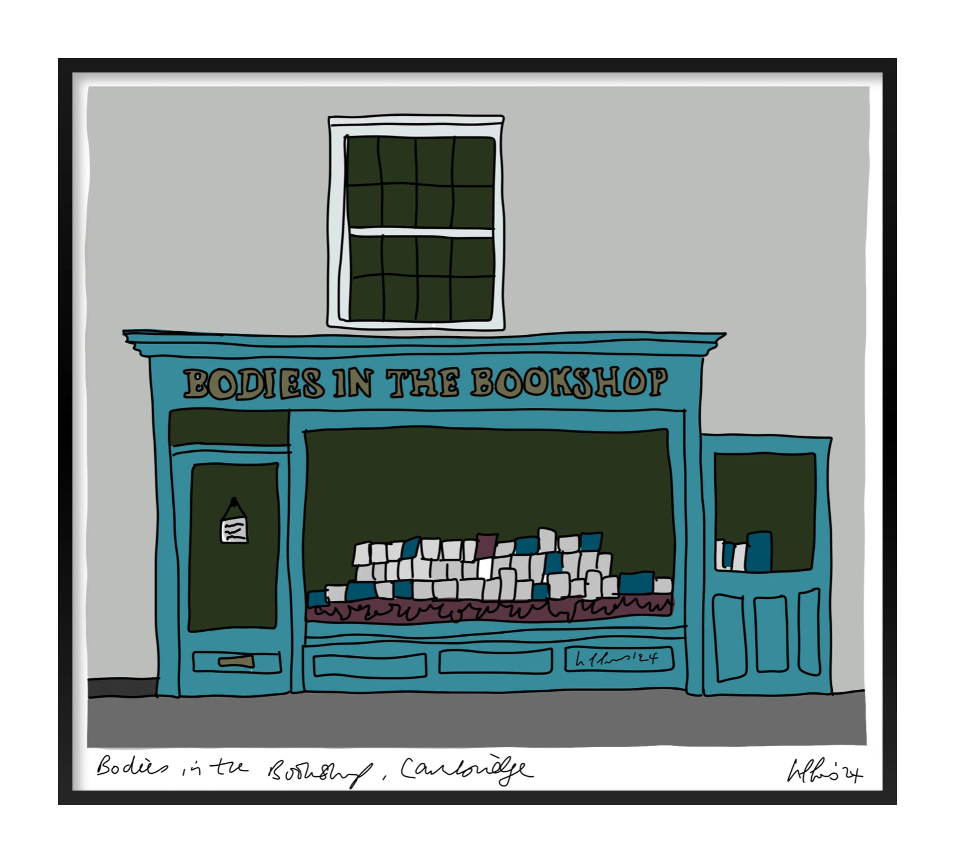 Bodies in the Bookshop, Cambridge