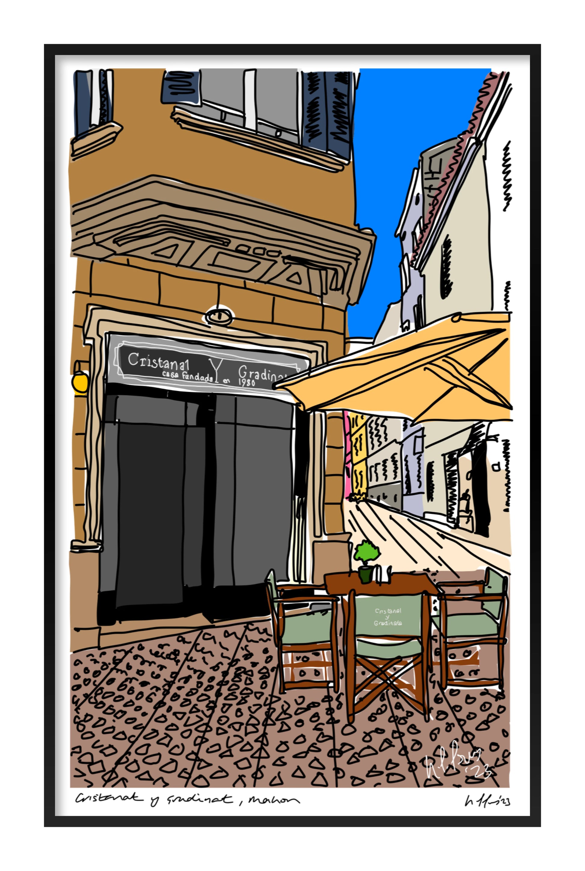 Cristanet y Gradinat, Mahon