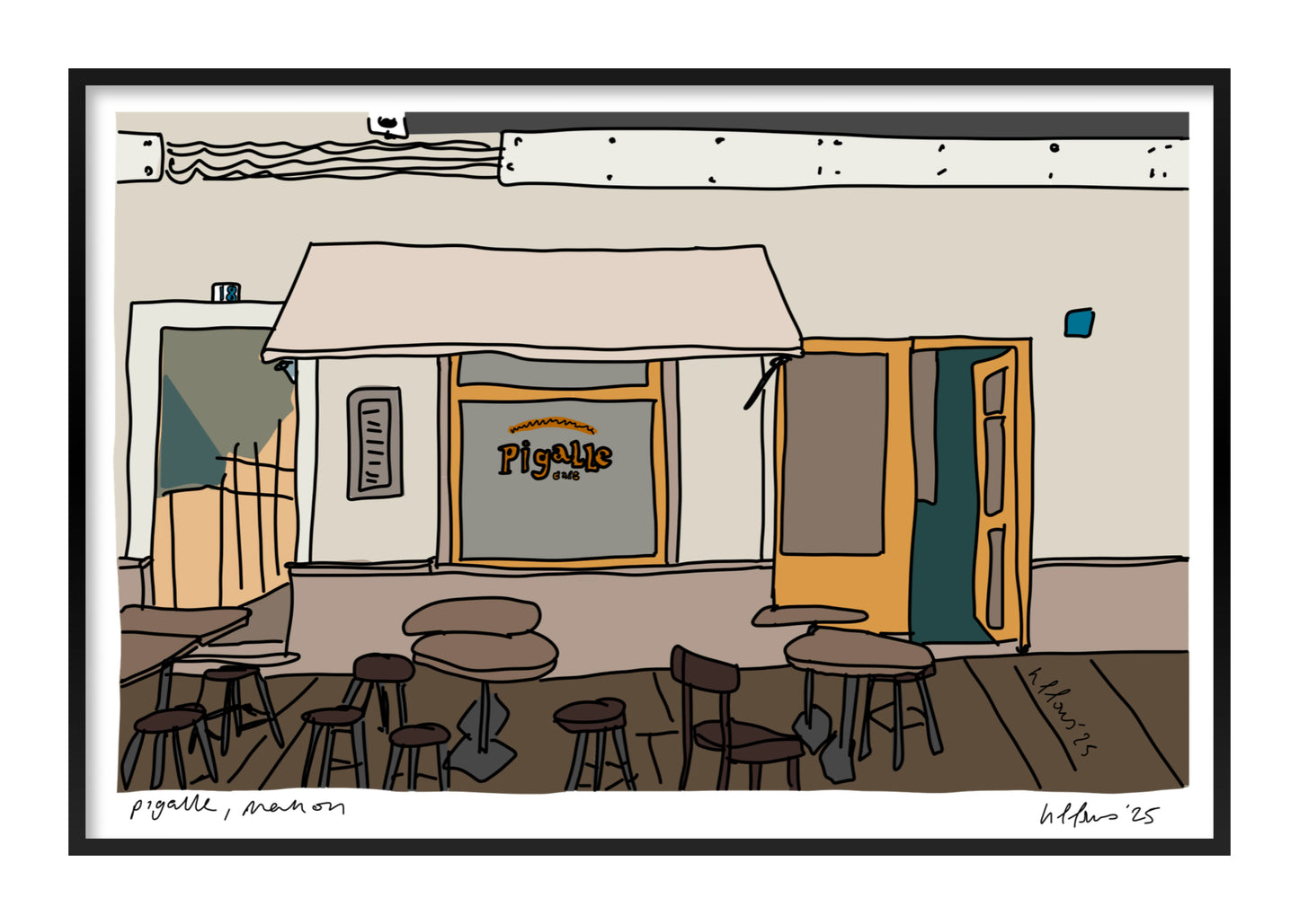 Pigalle, Mahon