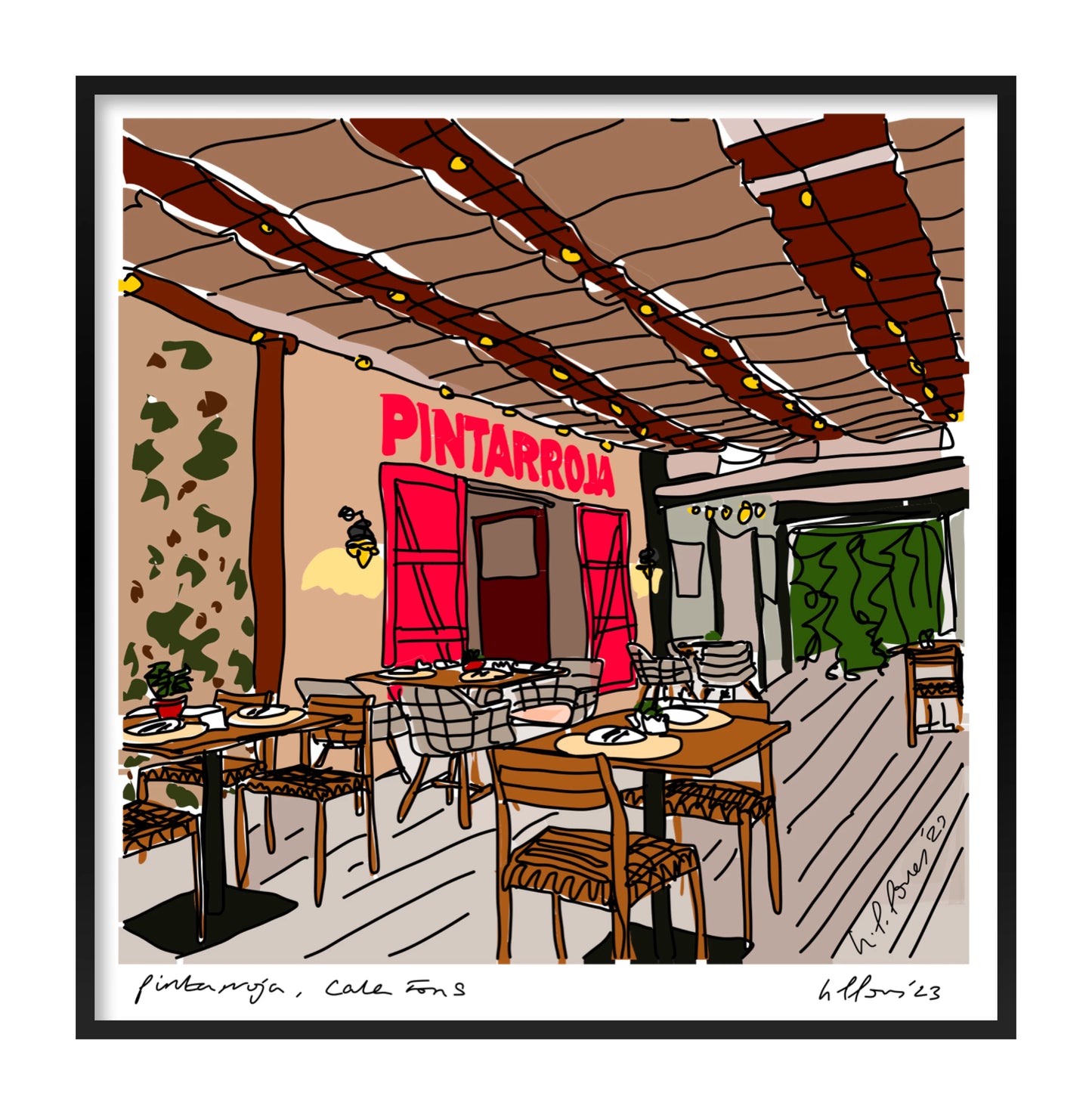 Pintarroja, Cala Fons