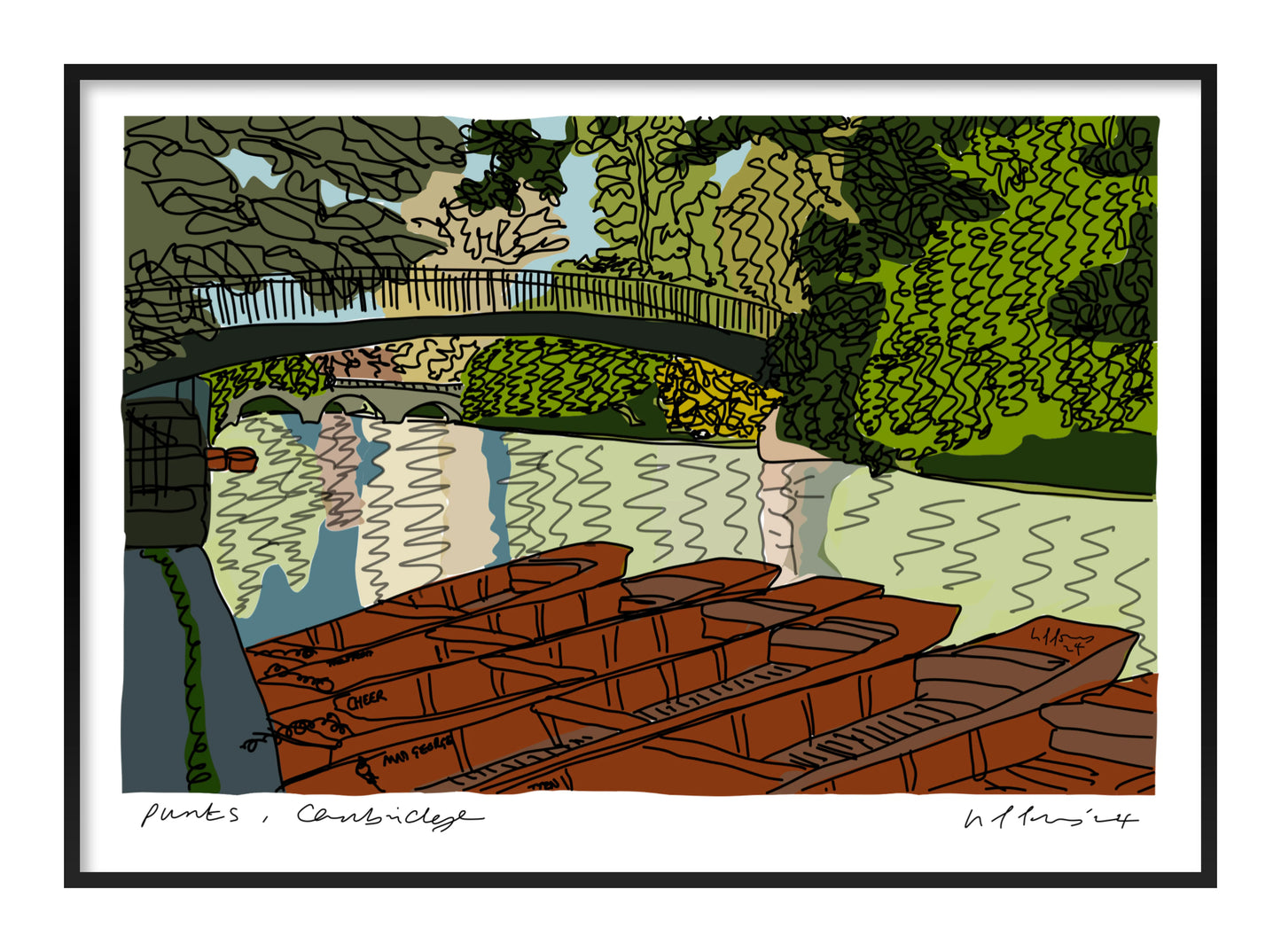Punts, Cambridge