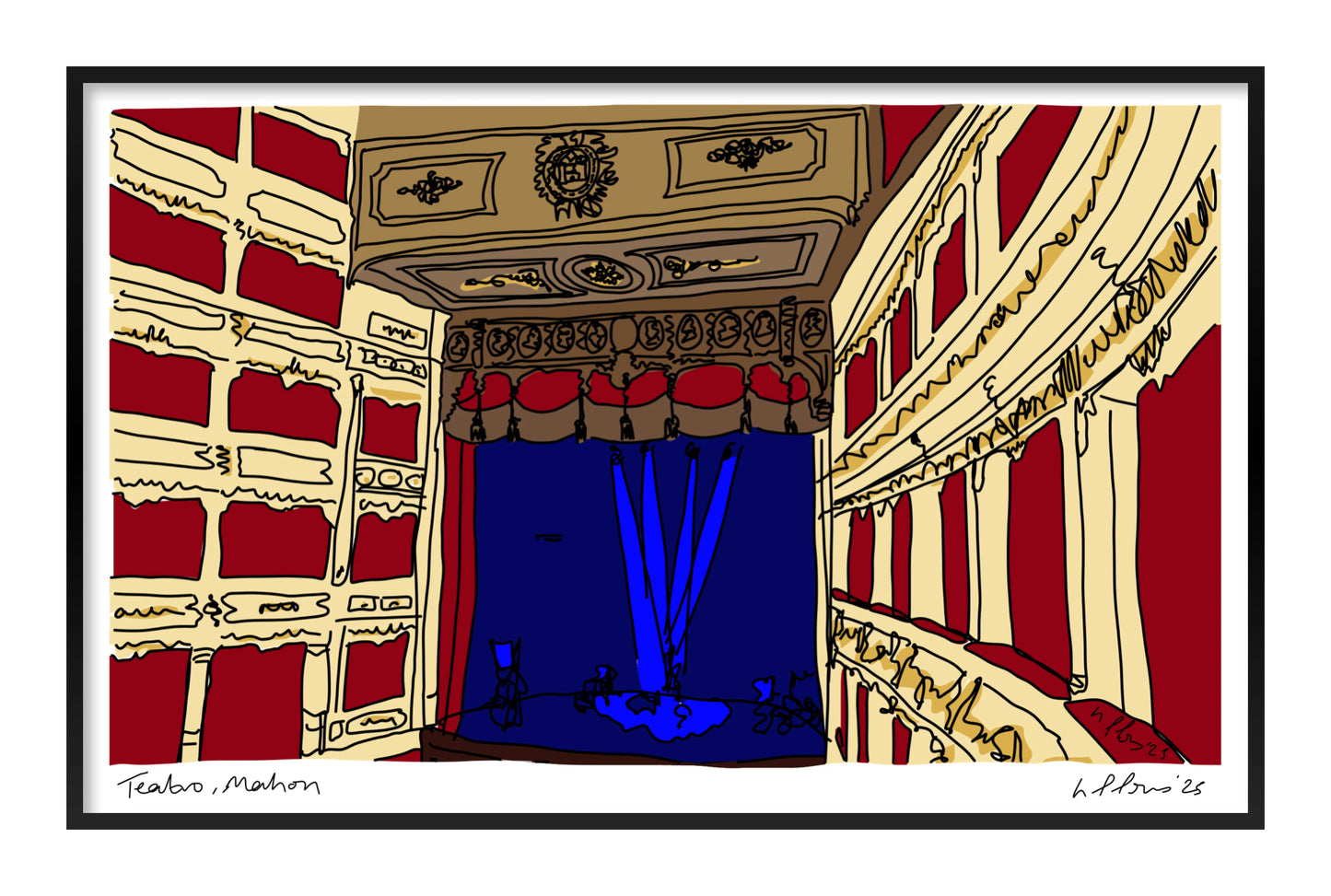 Teatro, Mahon