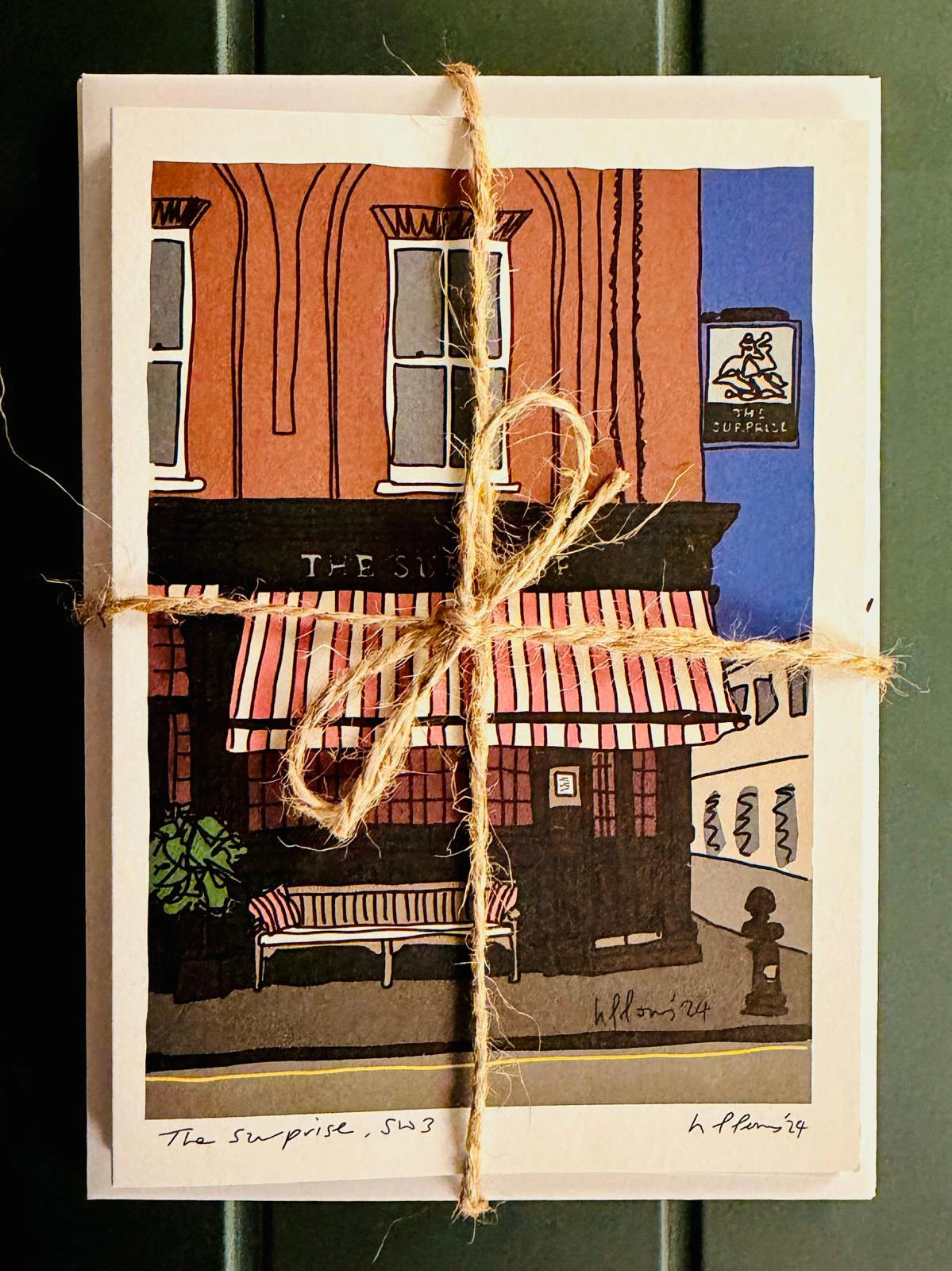 The Surprise, SW3, Greeting Cards