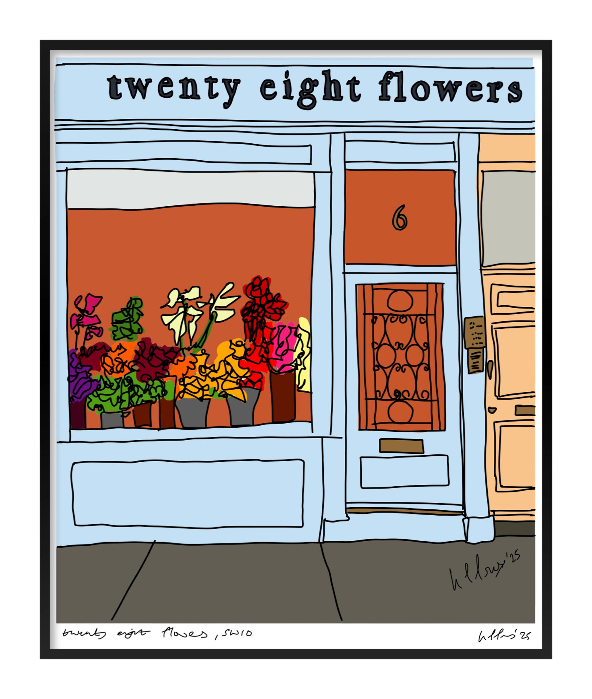 Twenty Eight Flowers, SW10