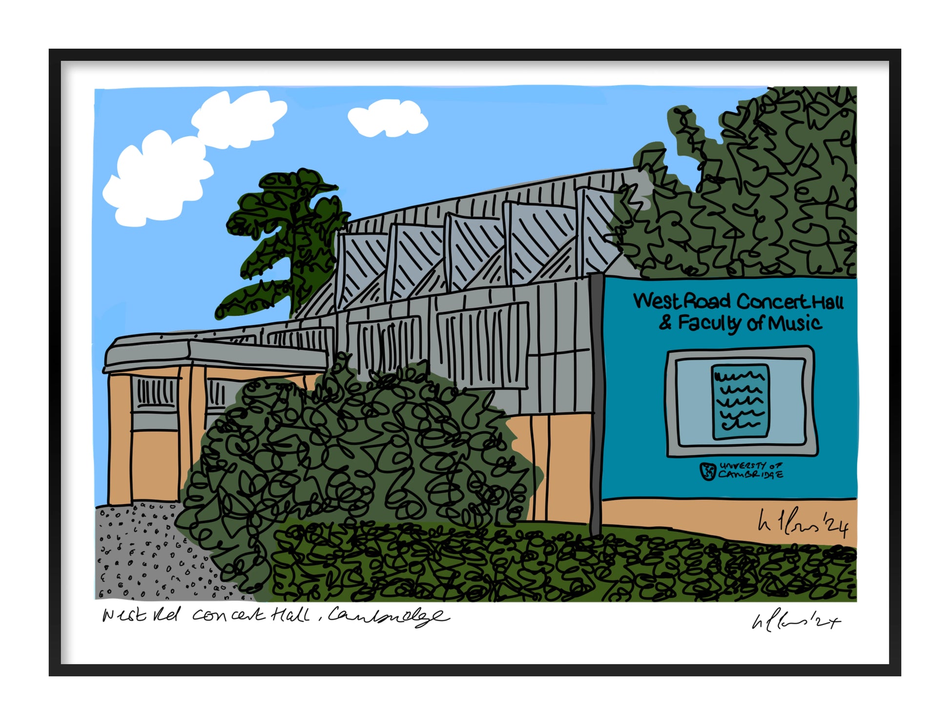 West rd concert hall, Cambridge